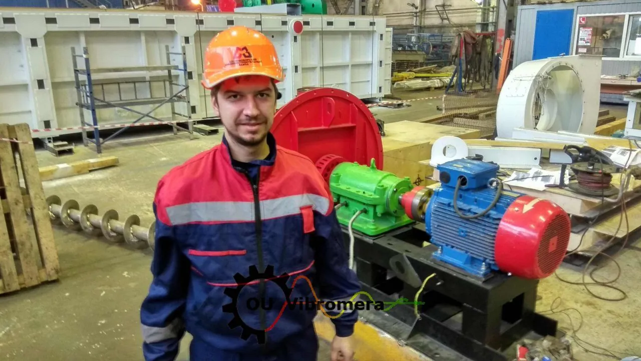 Obežné koleso odstredivého ventilátora vyvažované v terénnych podmienkach